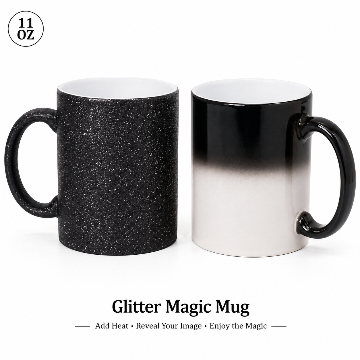 11 OZ Glitter Magic Mug