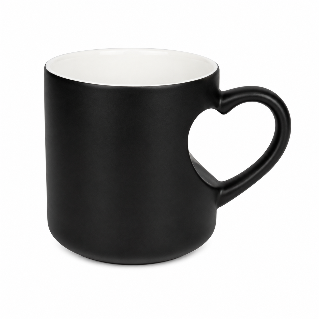 11 OZ Heart Cut Magic Mug (Round Base)