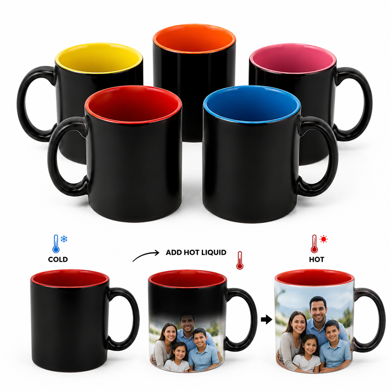11 OZ Inner Color Magic Mug