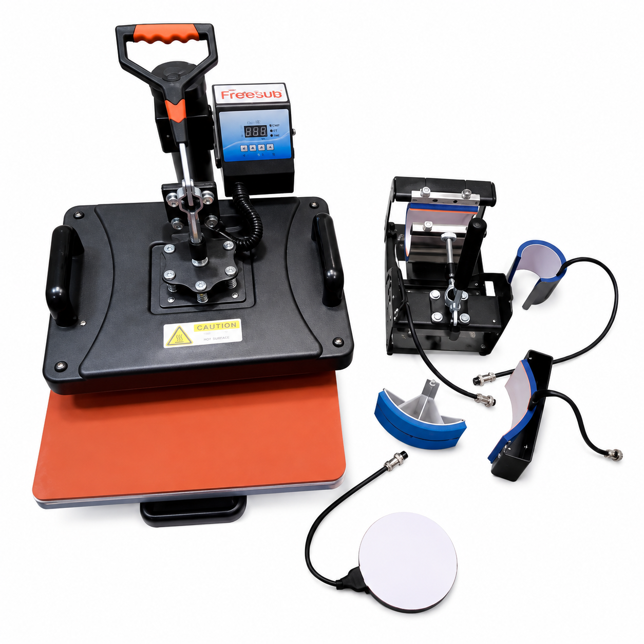 5 in 1 Combo   SLIDER HEAT PRESS  BLACK 12x15
