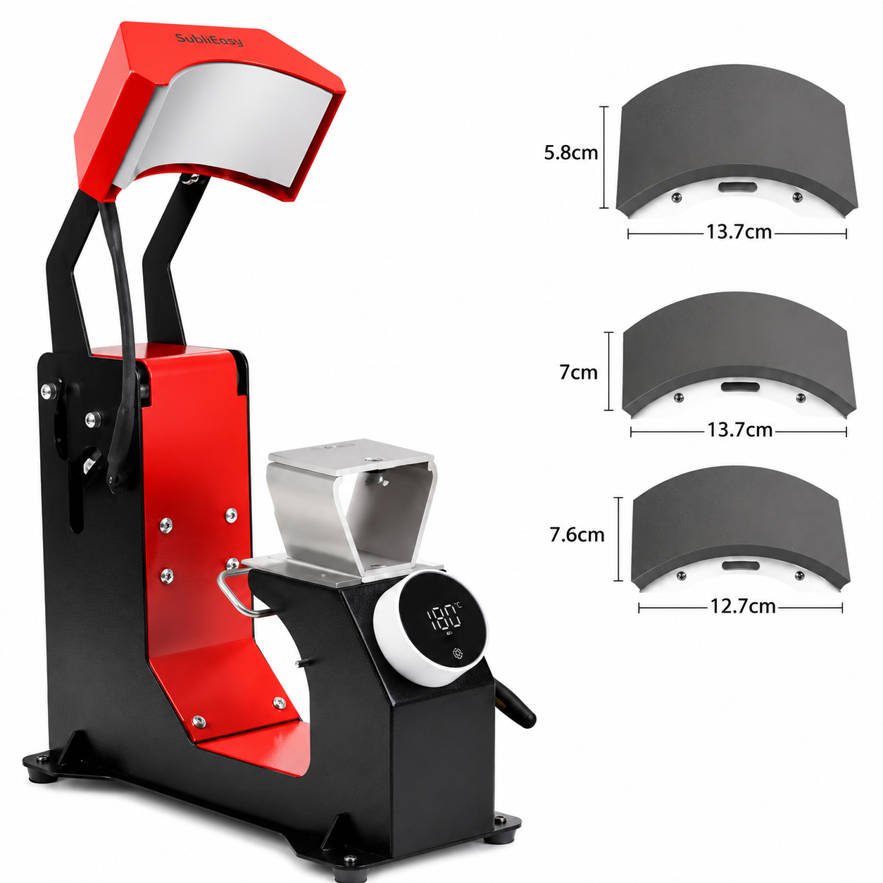 Auto Open Cap Heat Press 3 in 1