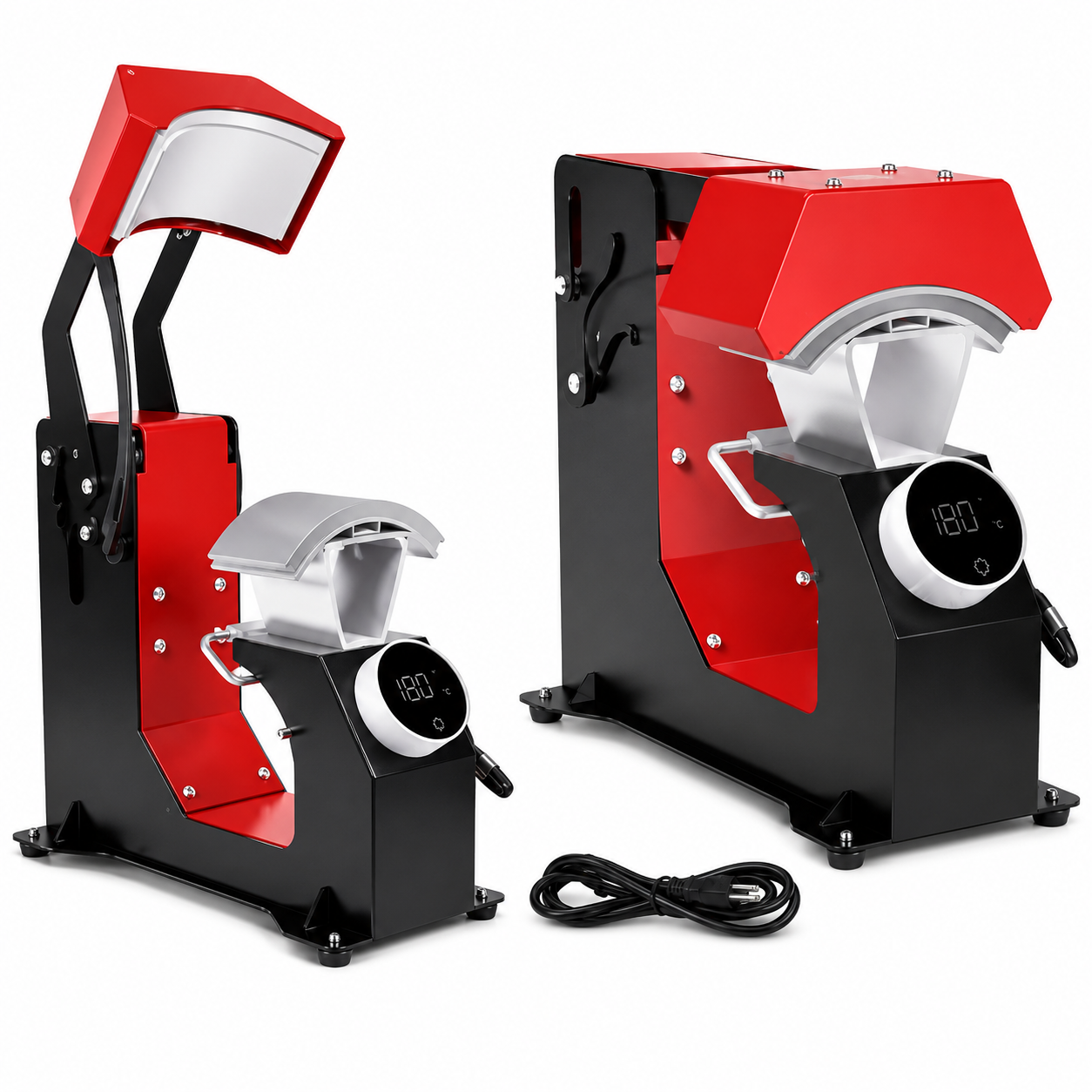 Auto Open Cap Heat Press