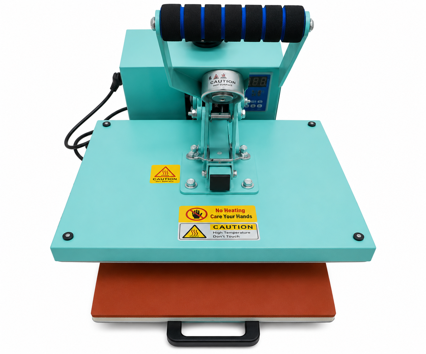 Auto Open Slider Heavy Duty Heat Press Mint Green 15x15