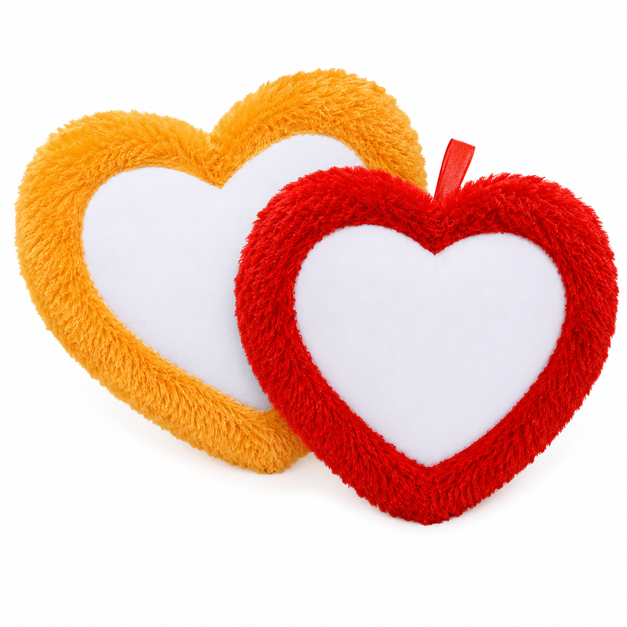 Heart Fur Sublimation Cushion