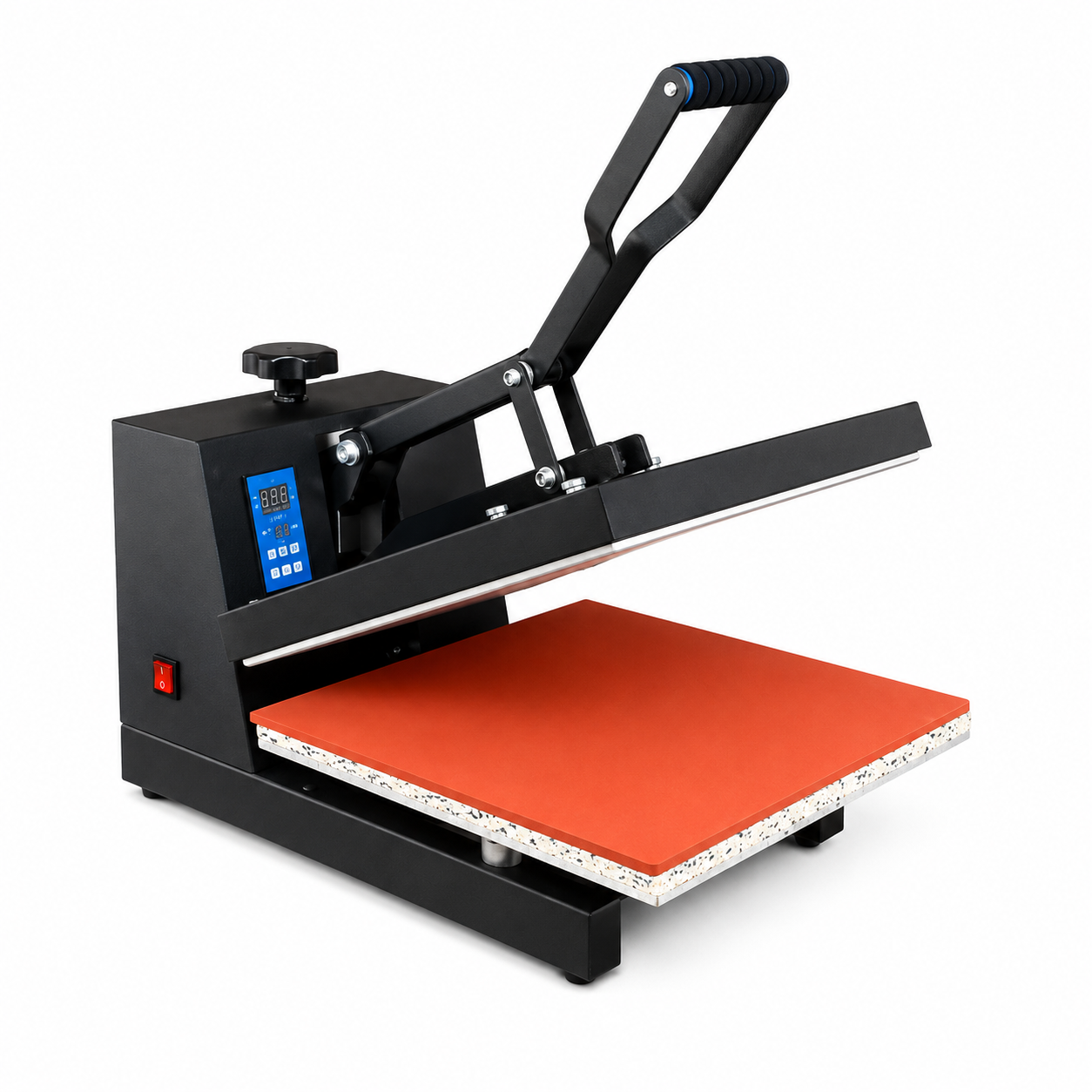 HEAVY DUTY HEAT PRESS  BLACK 15x15