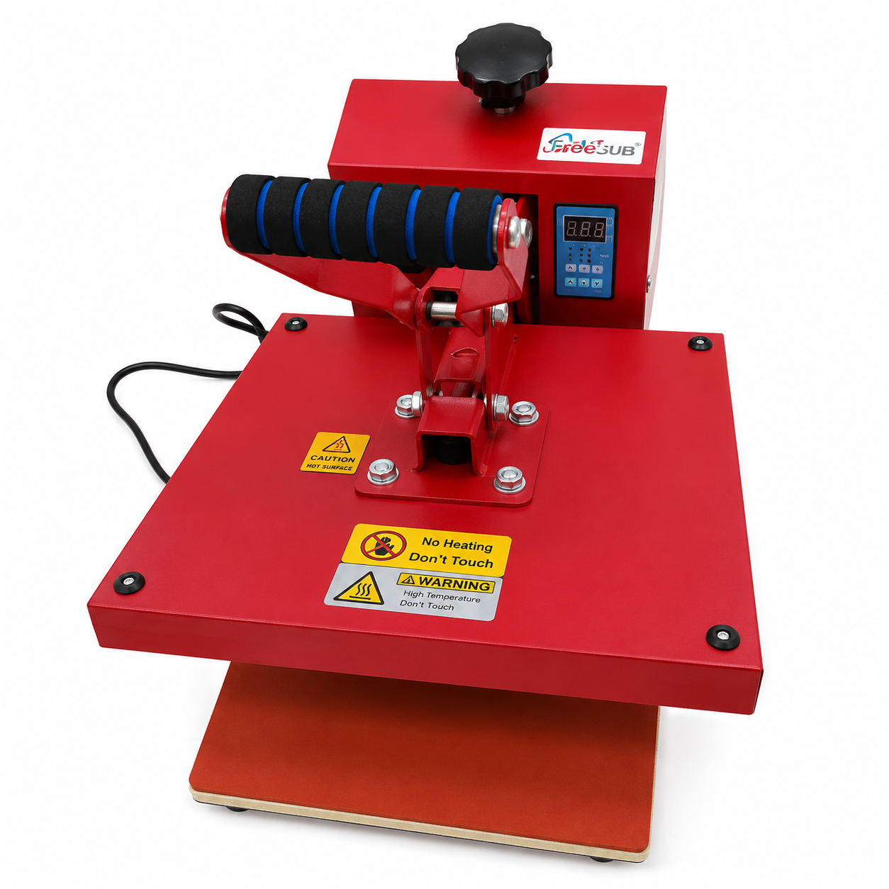 HEAVY DUTY HEAT PRESS  RED 15x15