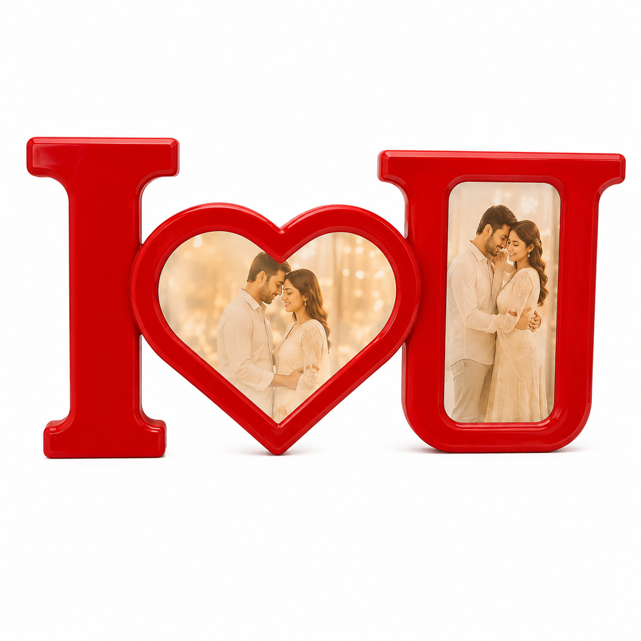 I LOVE U Personalized Photo Frame ( LED )