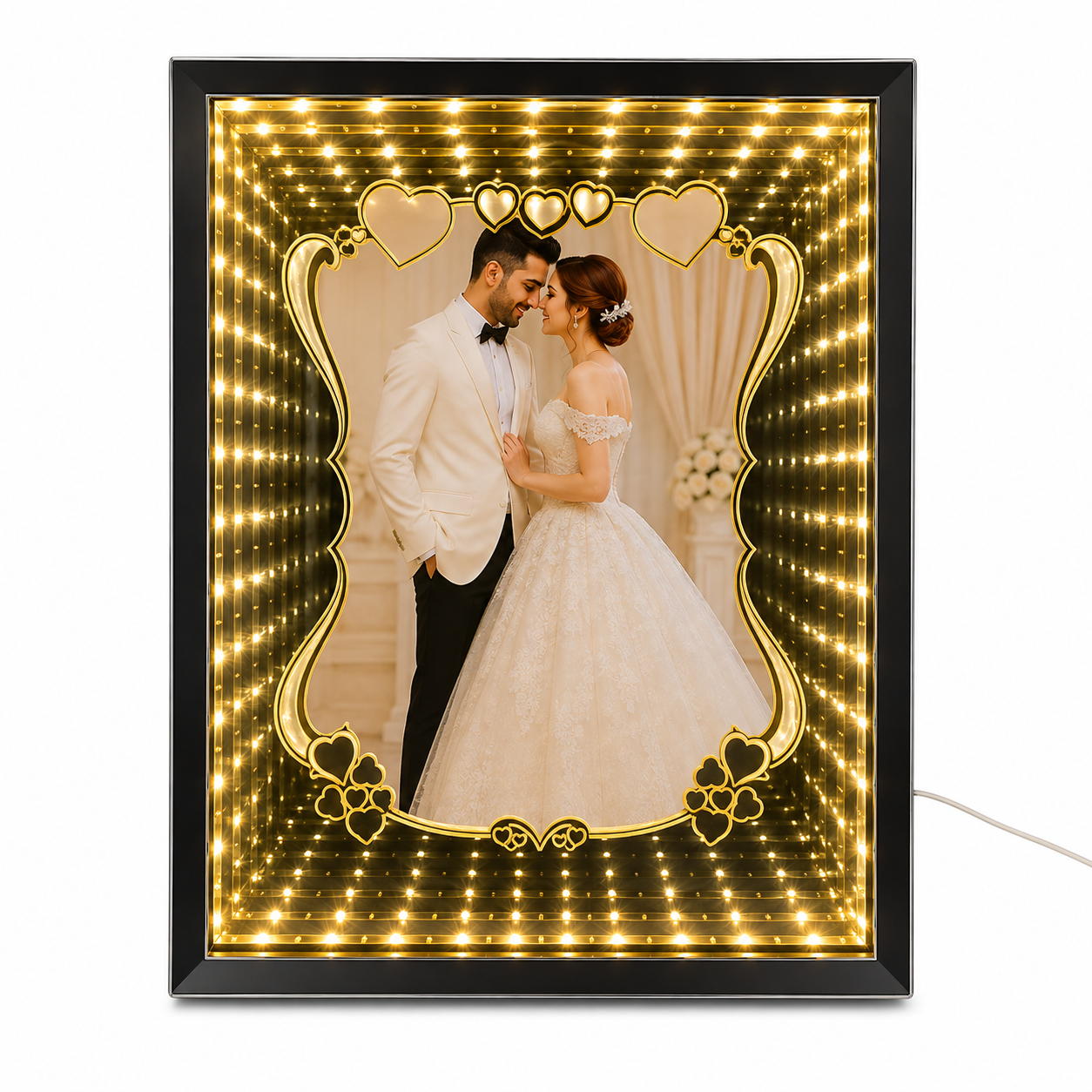 LED Magic Mirror Photo Frame