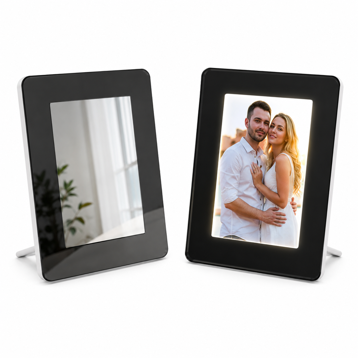 Magic Mirror Photo Frame (Square)