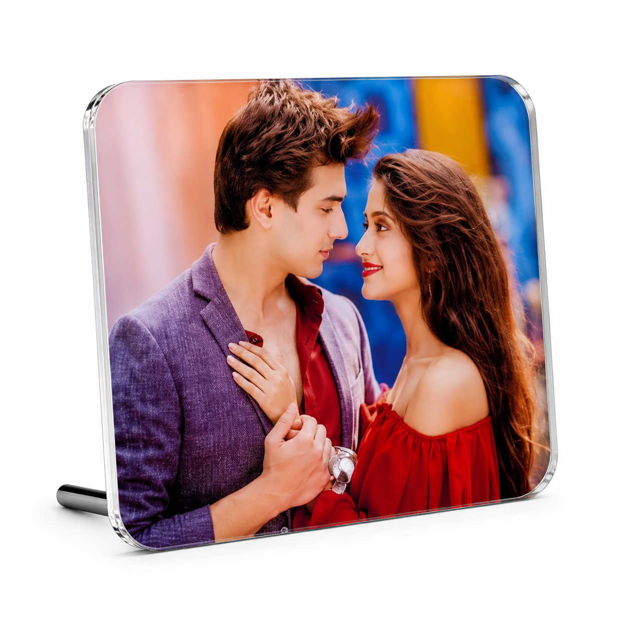 Personalized MDF Photo Frame (Size: 4 × 4 Inches)
