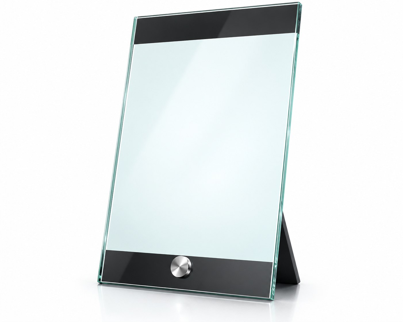 Personalized Crystal Glass Photo Frame (Model: BL03)