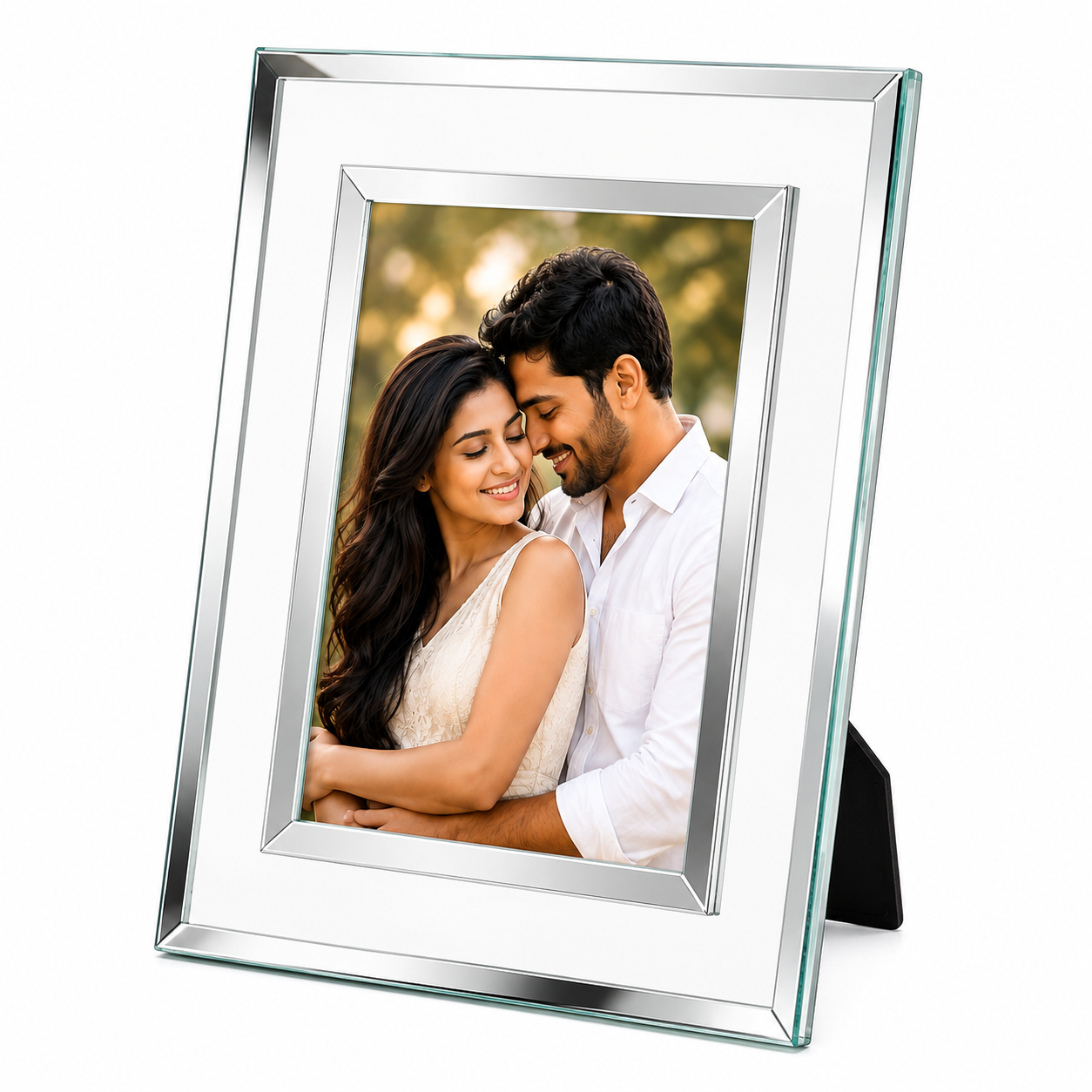 Personalized Crystal Glass Photo Frame ( Model: BL04 )