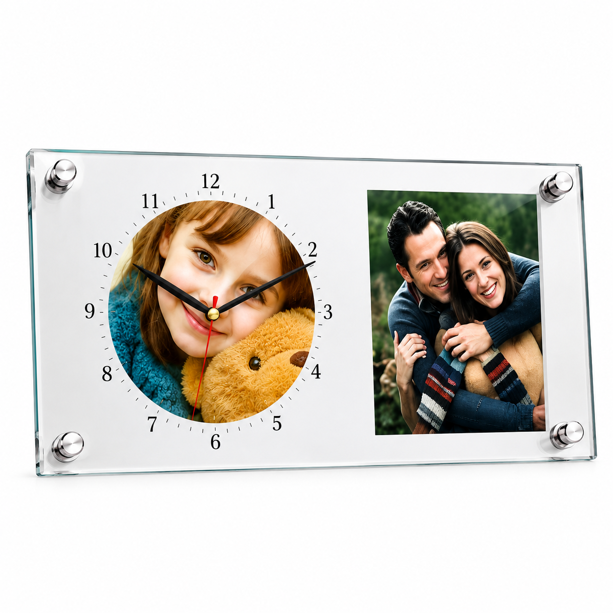 Personalized Crystal Photo Clock (Model: BL11)