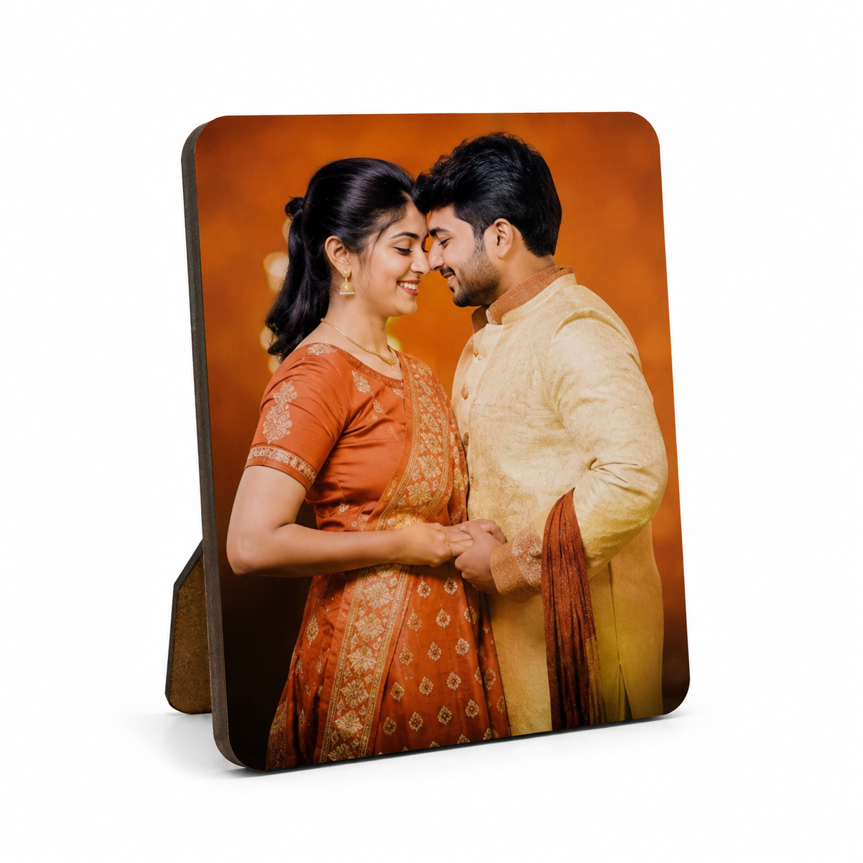 Personalized MDF Photo Frame (Size: 6 × 4 Inches)
