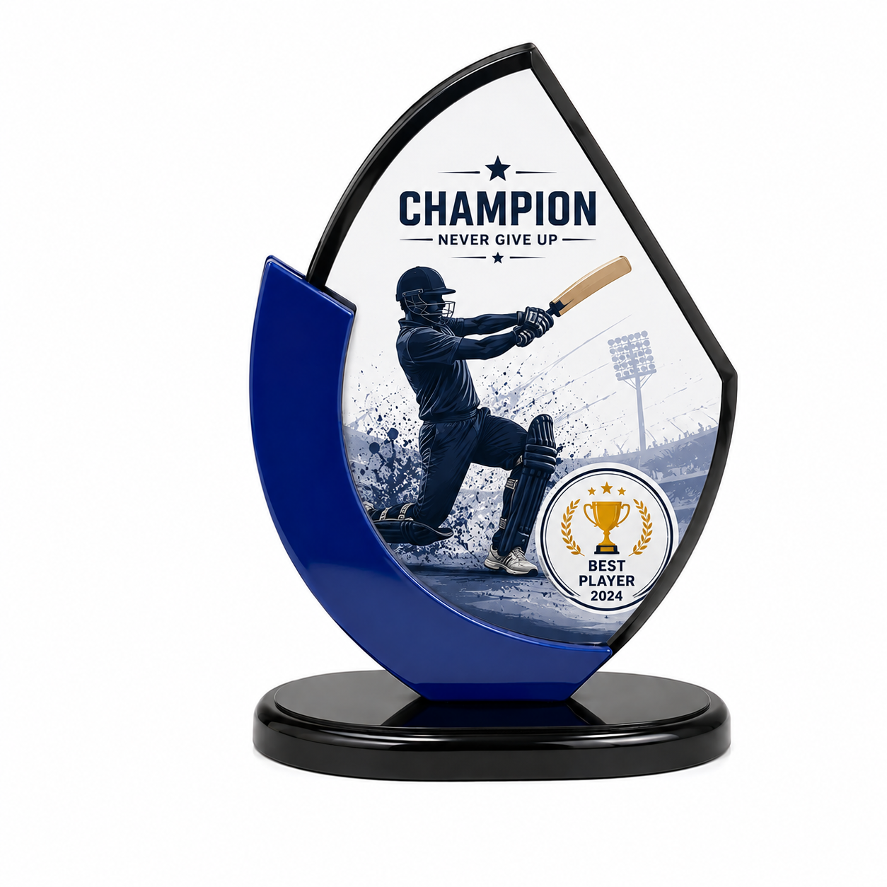 Personalized Sports Champion Trophy.