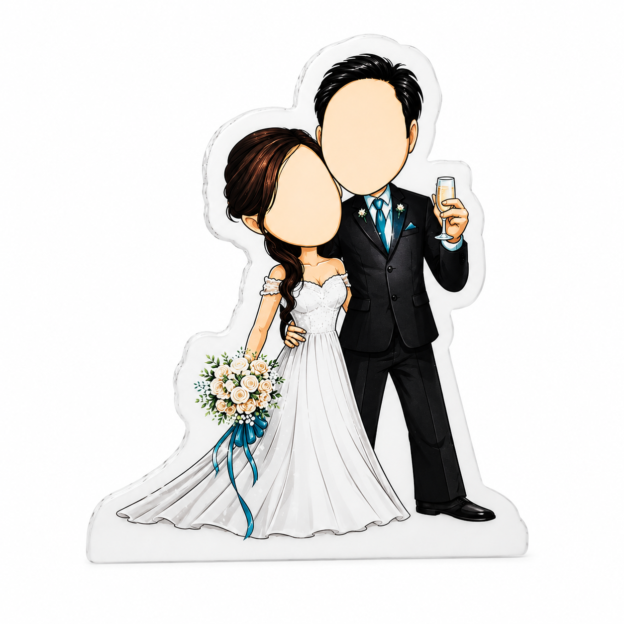 Personalized Wedding Couple Carrycatcher