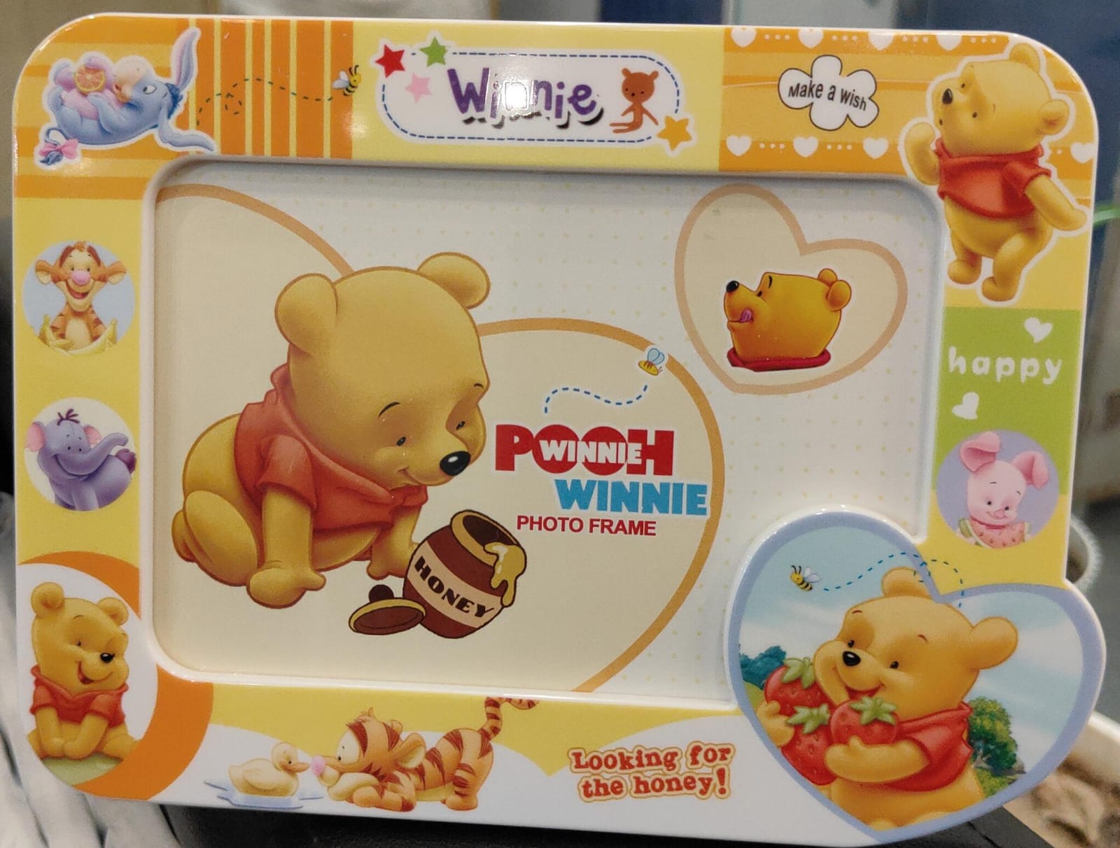 Pooh Bear Photo Frame ( Size - 4x6 )