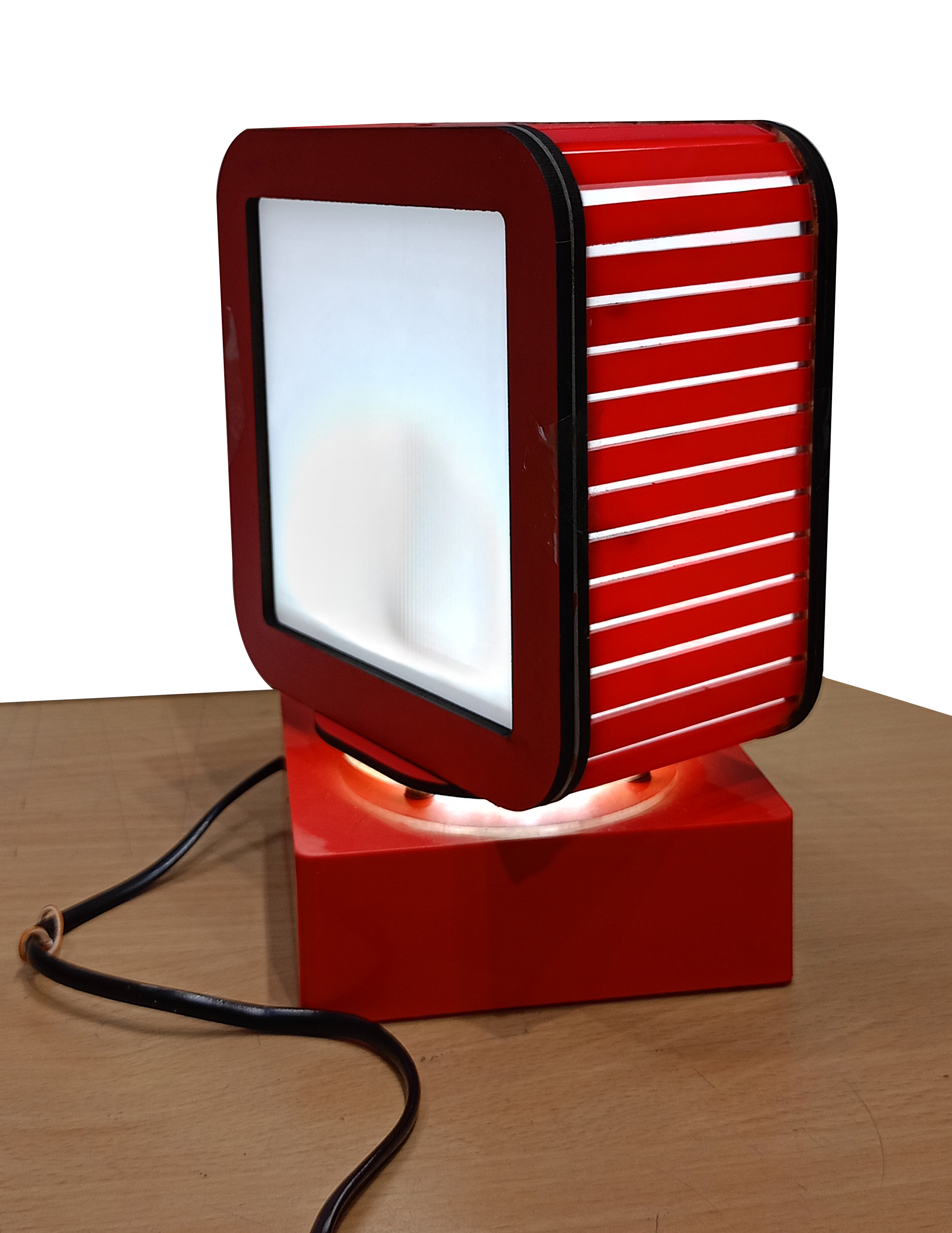 SQAURE RED 4''x4''