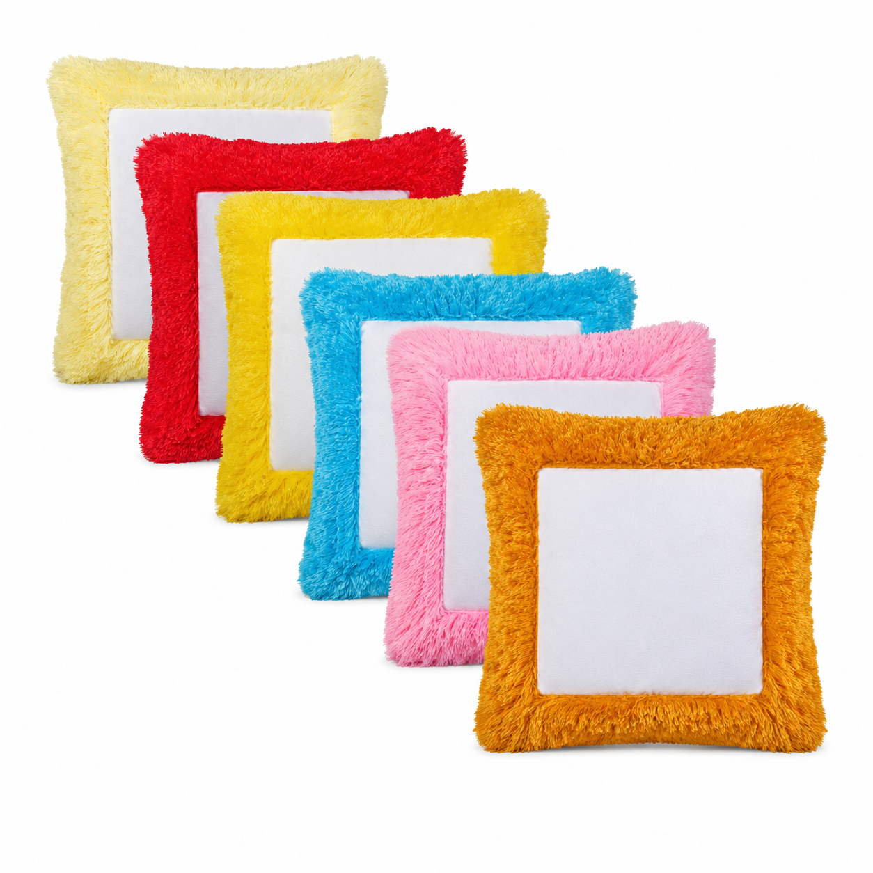Square Fur Cushion