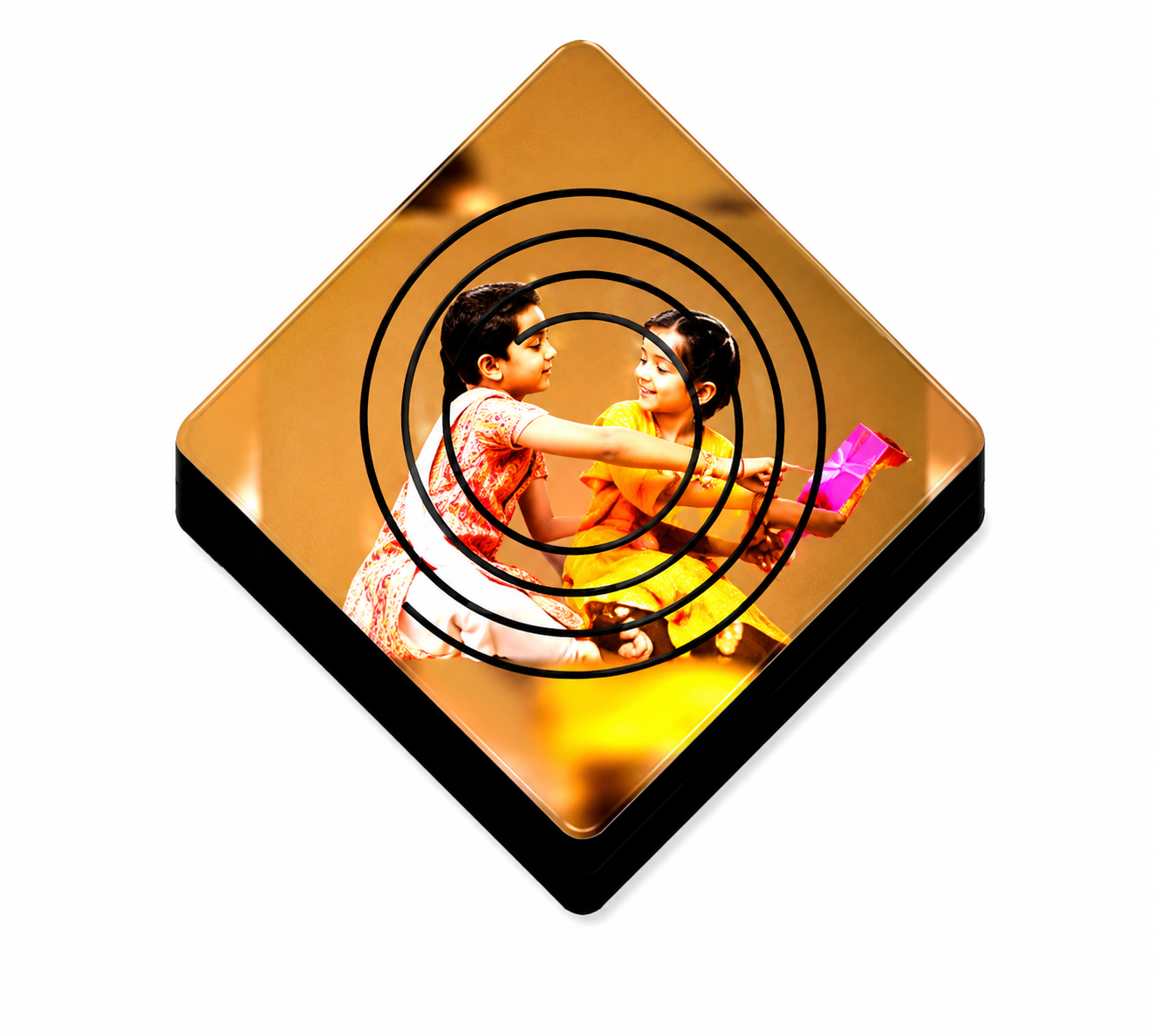 Sublimation 3D Rakhi 01