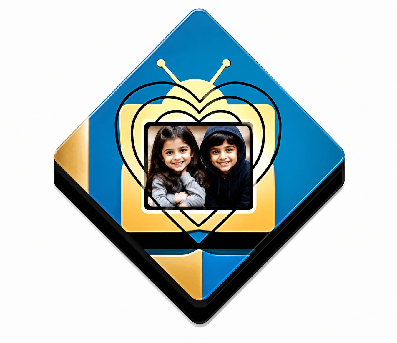 Sublimation 3D Rakhi 05