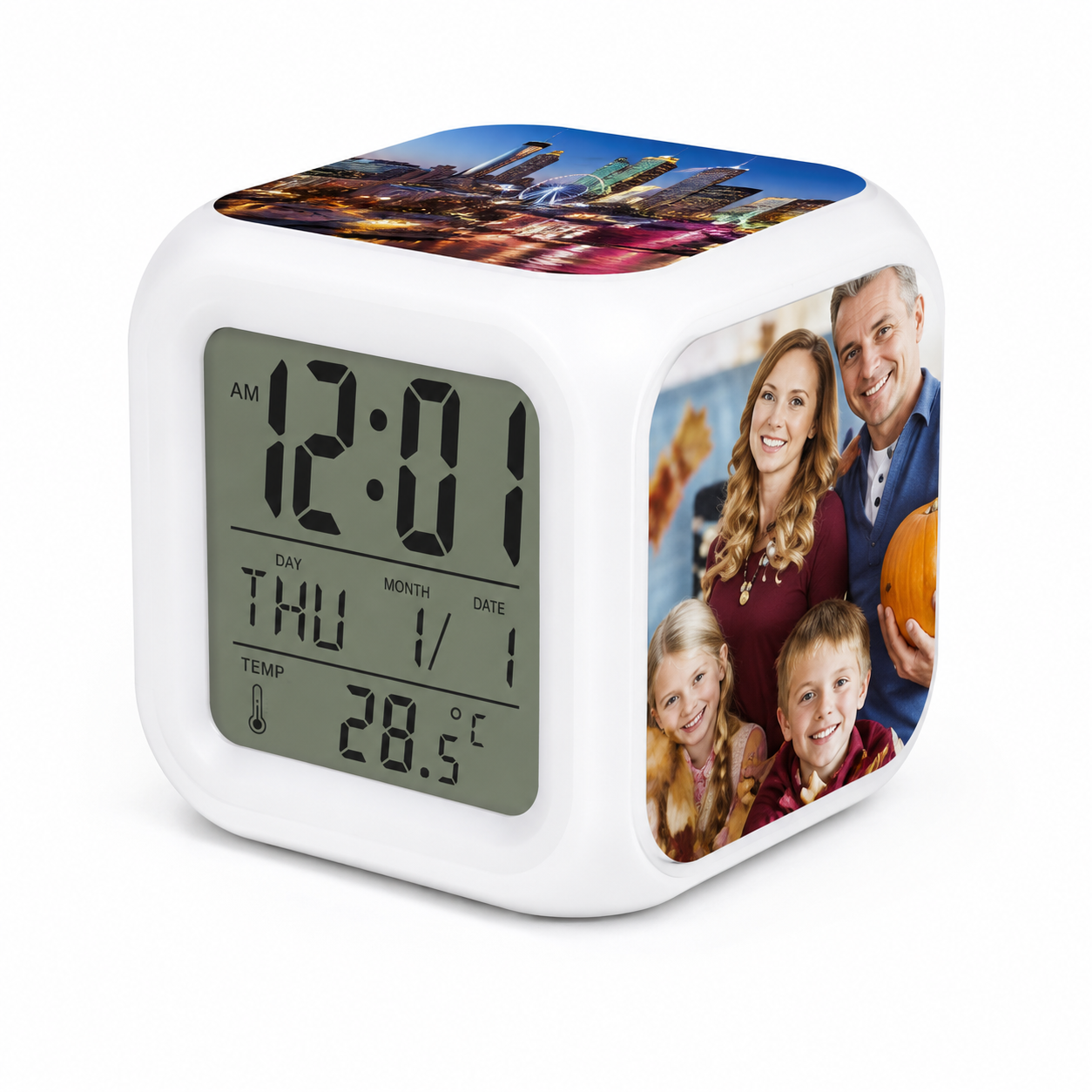 Sublimation Alarm Clock