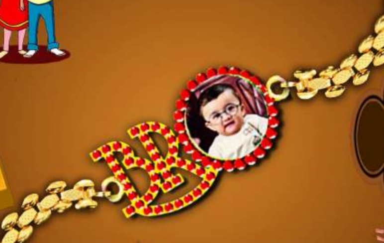 Sublimation Bracelet Rakhi 02