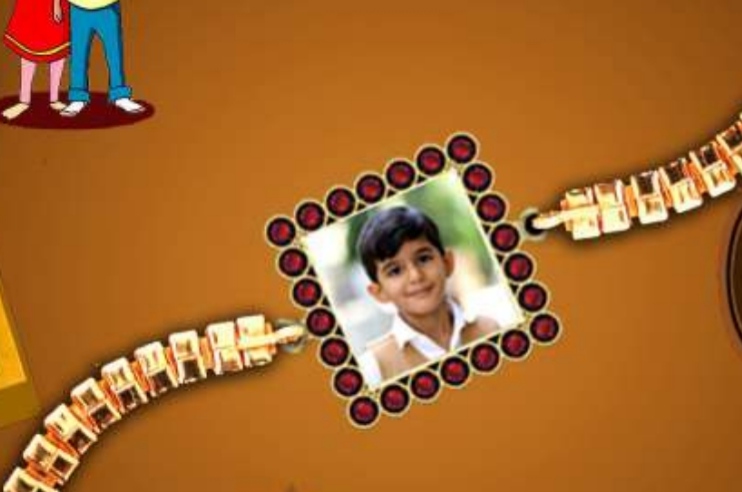 Sublimation Bracelet Rakhi 03