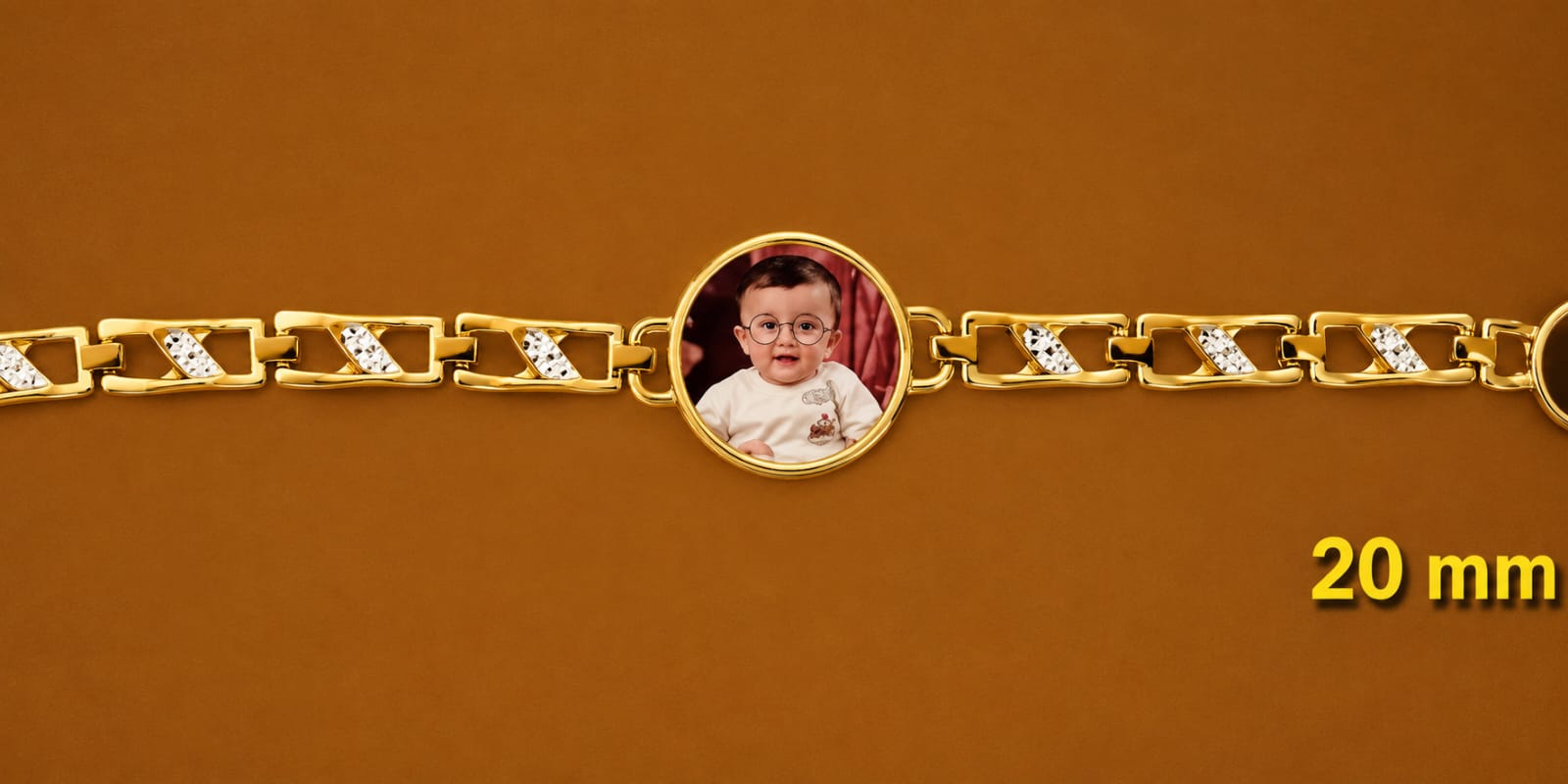 Sublimation Bracelet Rakhi 06