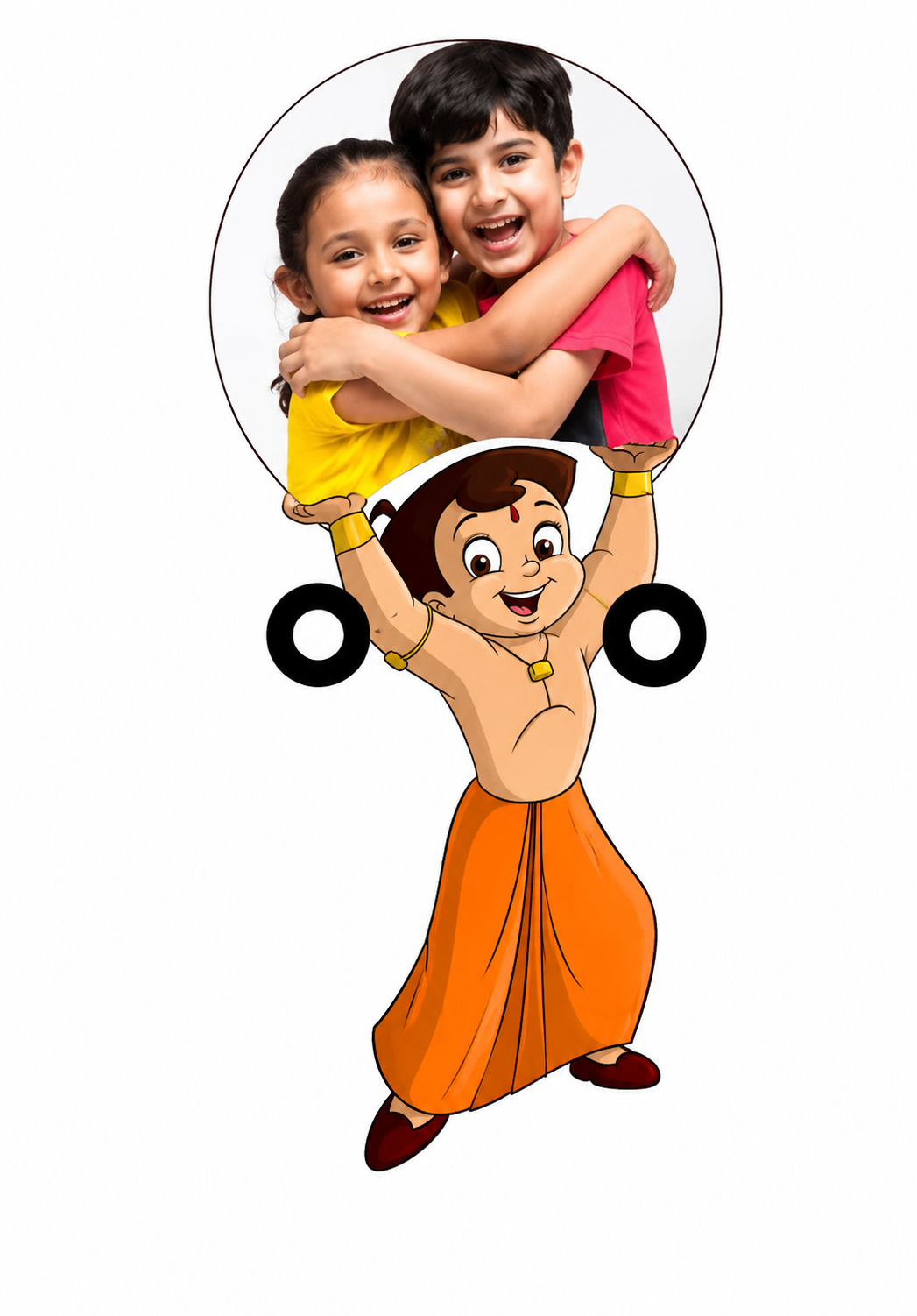 sublimation Cartoon Rakhi 08