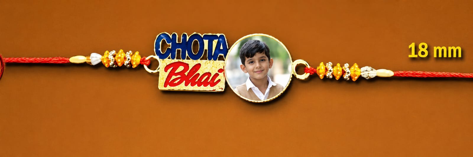 Sublimation Metal Rakhi 03