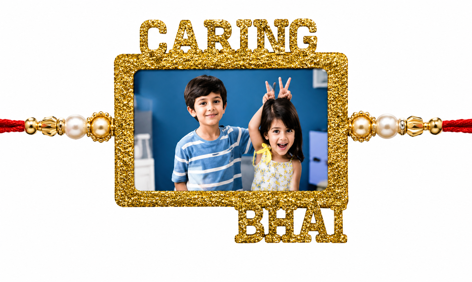 Sublimation Metal Rakhi 21