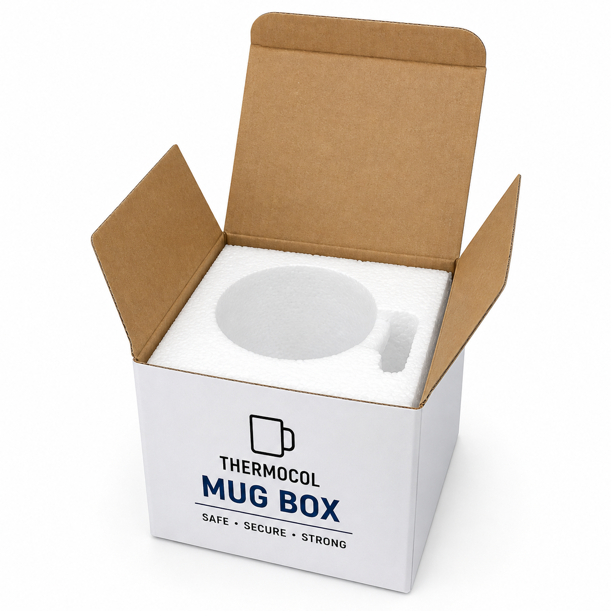 Thermocol Mug Box ( MOQ - 50 )