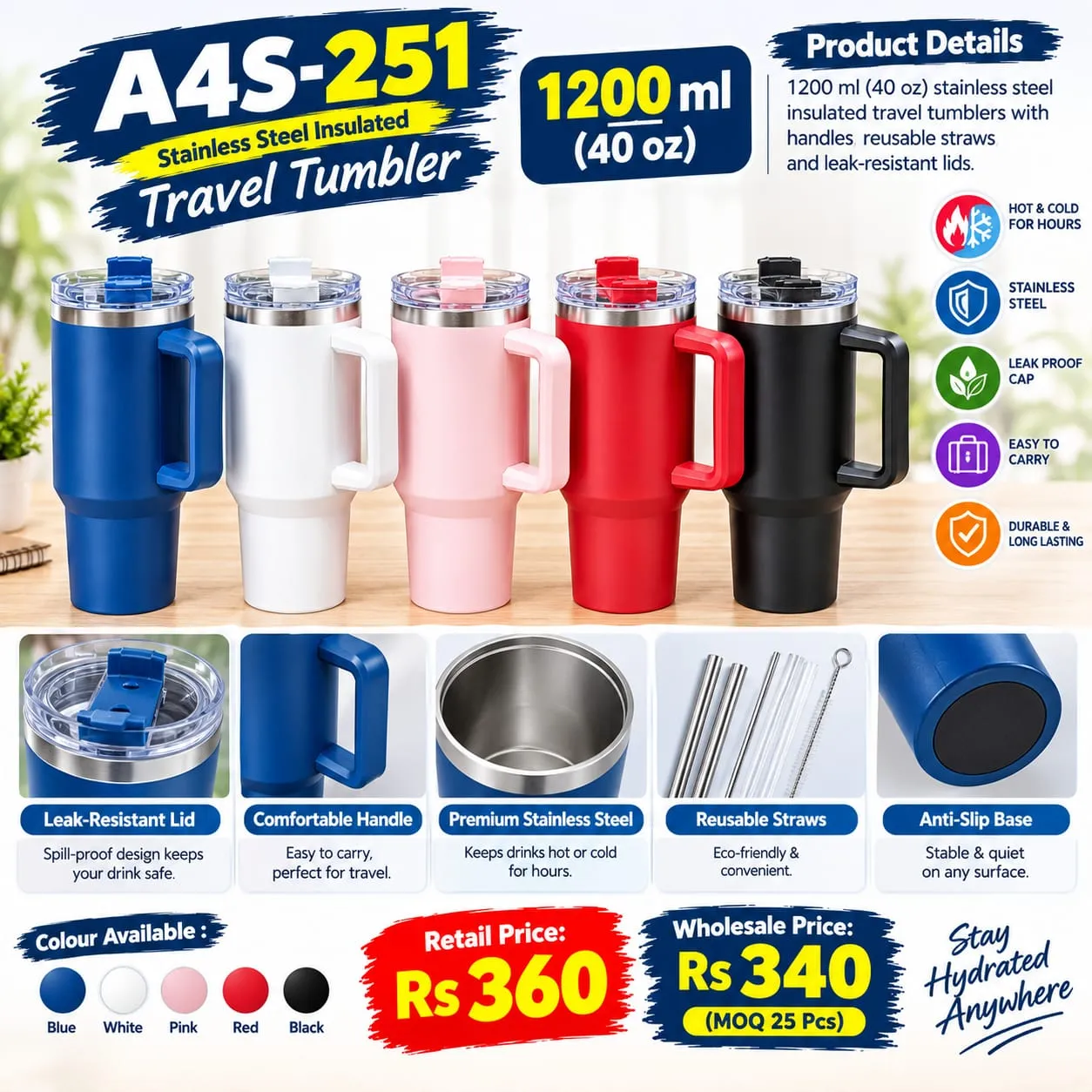 Travel Tumbler A4S 251