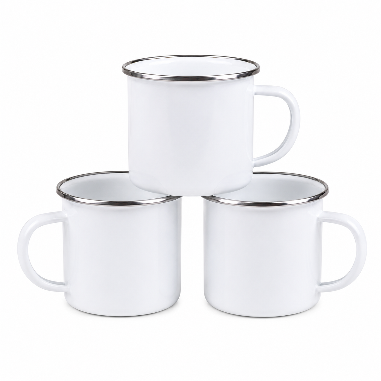 White Enamel Mug
