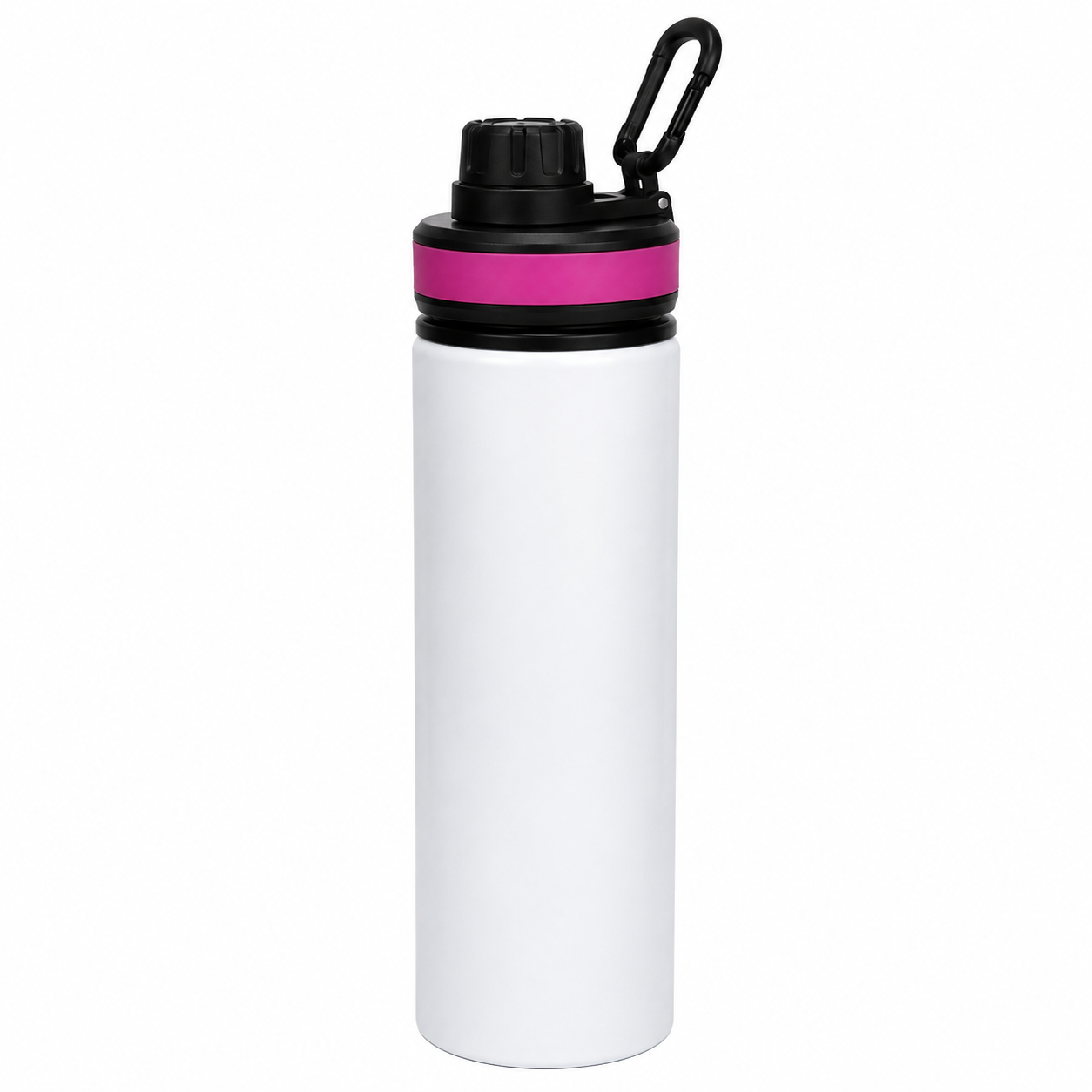 White Gym Sipper Bottle