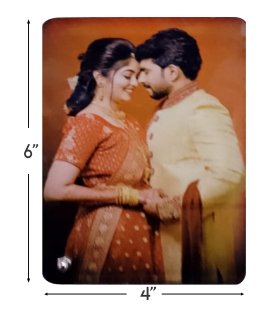 Sublimation Acrylic Photo Frame (Pack of 5) -A4Skart