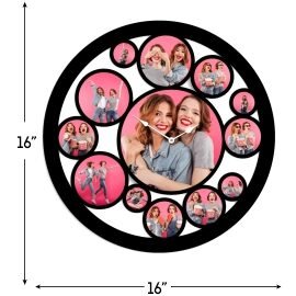 (Pack of 5) Sublimation MDF Wall Clock -A4Skart