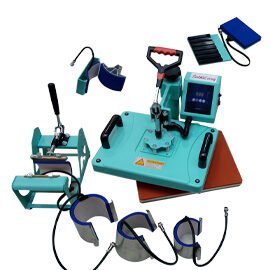 8in1 Heat Press Machine (Mint Green) 30CM ×38CM